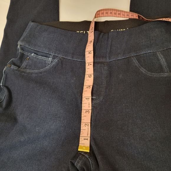 Laurie Felt Women's Cambré Denim Ankle Skinny Pull-on Jeans Small 6/8 - Picture 9 of 13